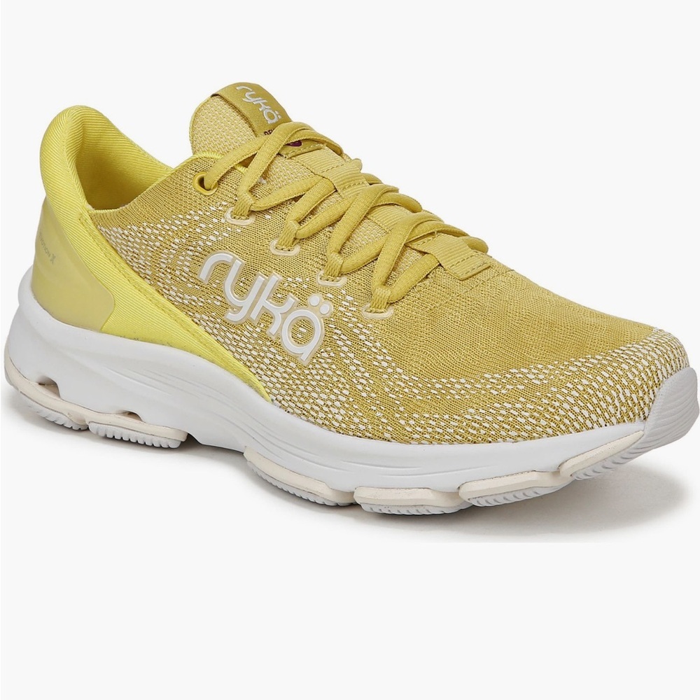 NWT RYKA Women's Yellow Athletic Walking Shoe SZ 8.5